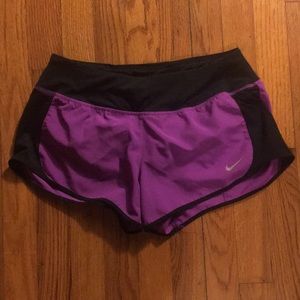 Purple Small Nike Running Shorts